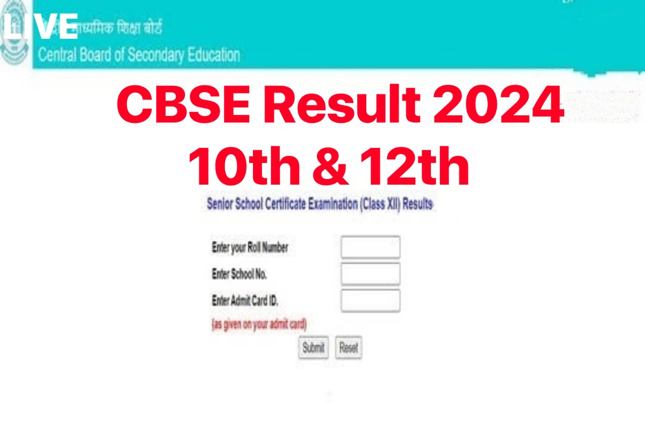 CBSE Board Result 2024 LIVE: Latest updates on Class 10th and 12th results