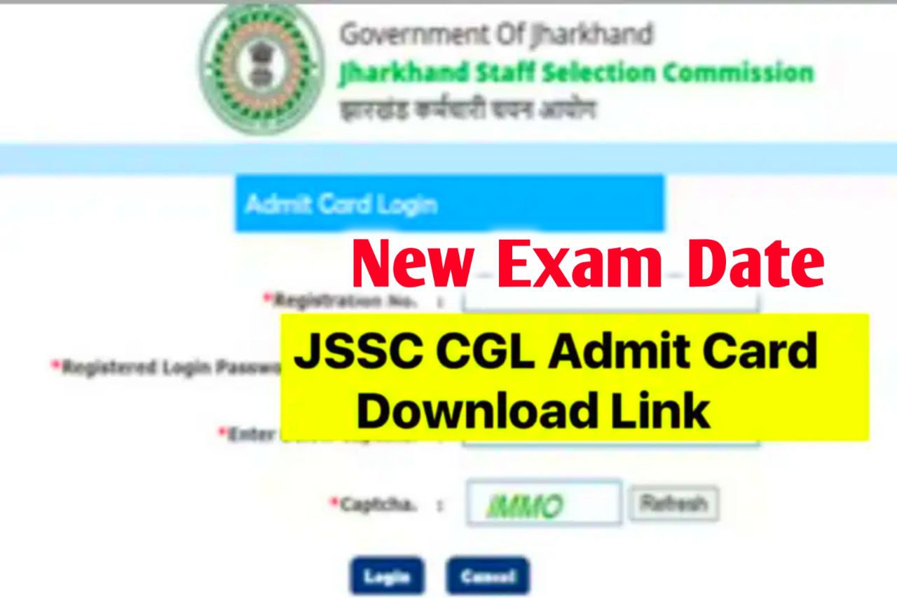 JSSC CGL Admit Card 2024, New Written Exam Date