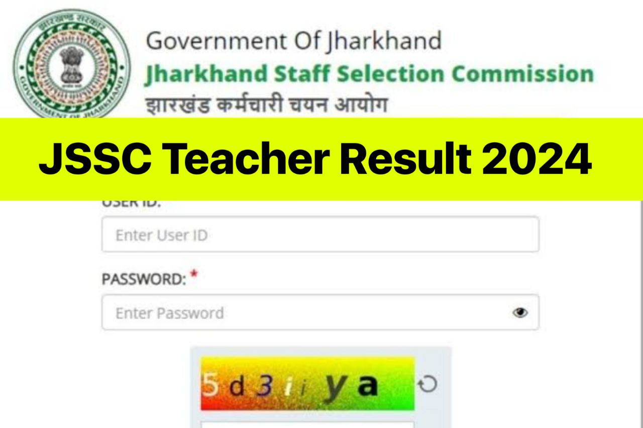 JSSC Teacher Result 2024, Jharkhand TGT, PGT Cut off Scores and Merit List