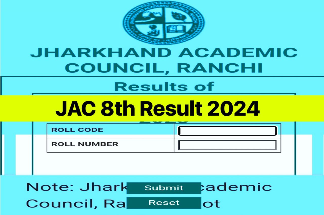 JAC 8th Result 2024 Kaise Dekhe at jacresults.com Check Jharkhand Board Class 8 Scorecard